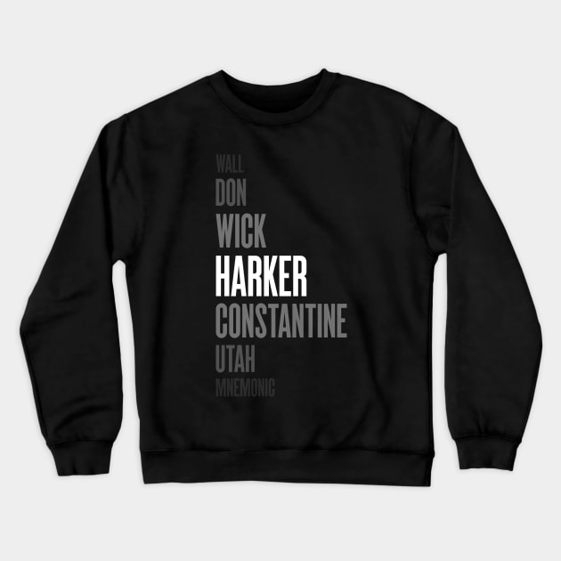 Harker is My Favorite John Crewneck Sweatshirt by 12&24